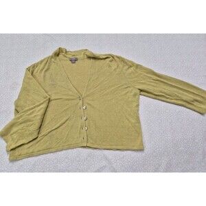 J. Jill Cardigan Green Button up